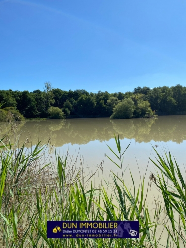 EXCLUSIF, ARPHEUILLES, Etang avec Bois et Prairie